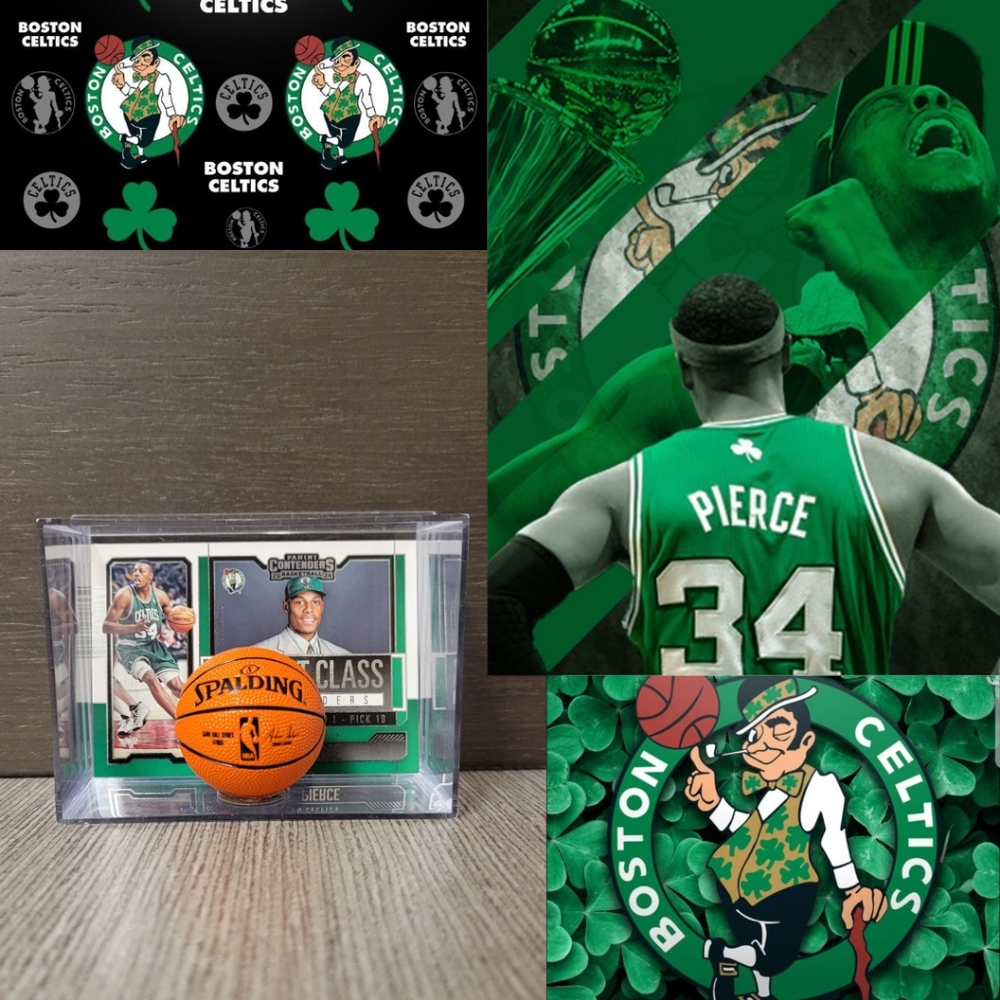 Bostin Celtics Paul Pierce Mini Basketball Collectible